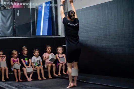 junior acro and tumbling class at Mod Bod-2