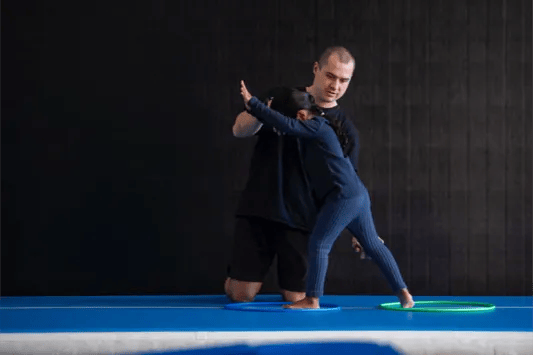 junior acro and tumbling class at Mod Bod-3