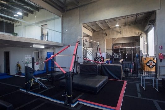 Gymnastic center equipment at Modbod Gymnastics