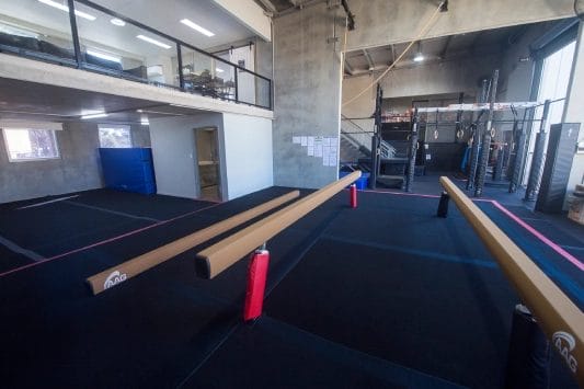 Gymnastic center equipment at Modbod Gymnastics